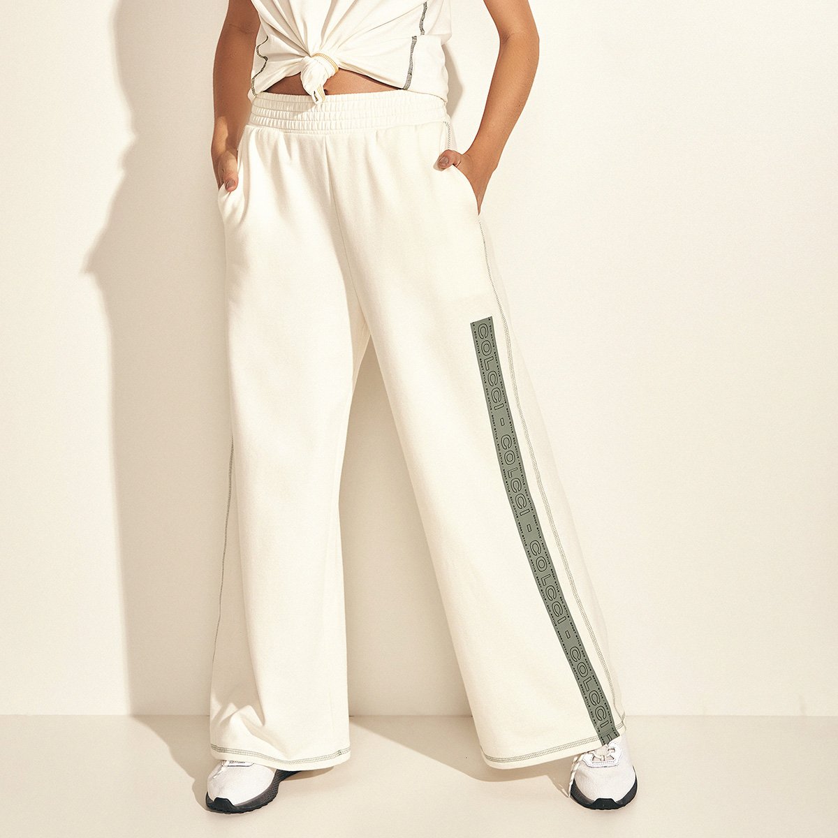 Calça Moletom Colcci Estampada Feminina