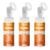 3x Mousse Micelar Espuma de Limpeza Facial Vitamina C 150ml