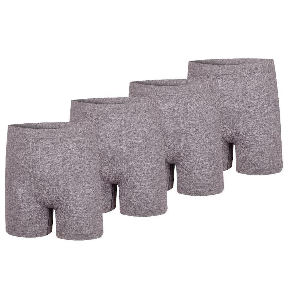 4 Cuecas Plus Size Boxer Masculina Trifil Sem Costura De Microfibra Toque Macio Box Básica
