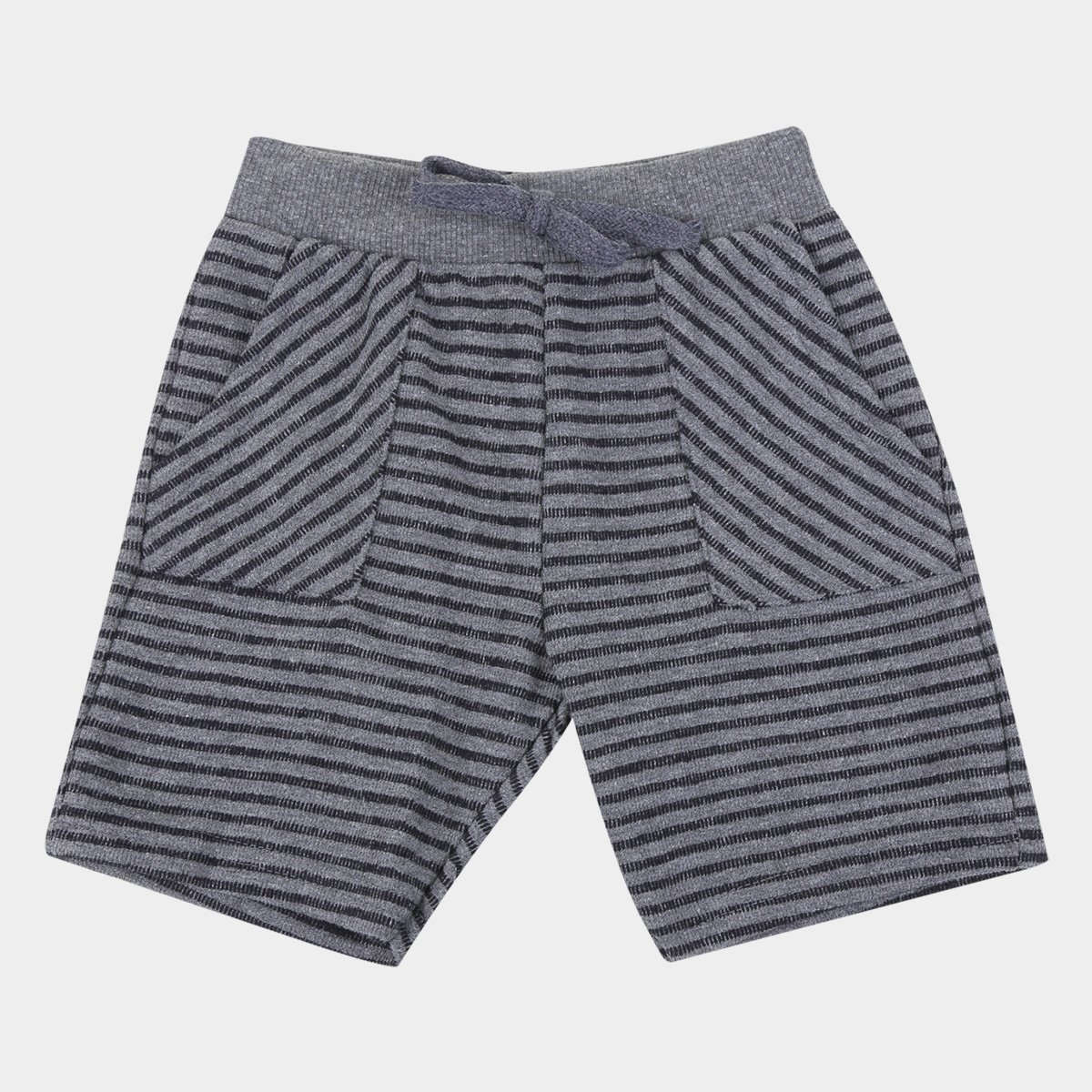 Bermuda Moletinho Bebê Brandili Brooklin Listrada Masculina