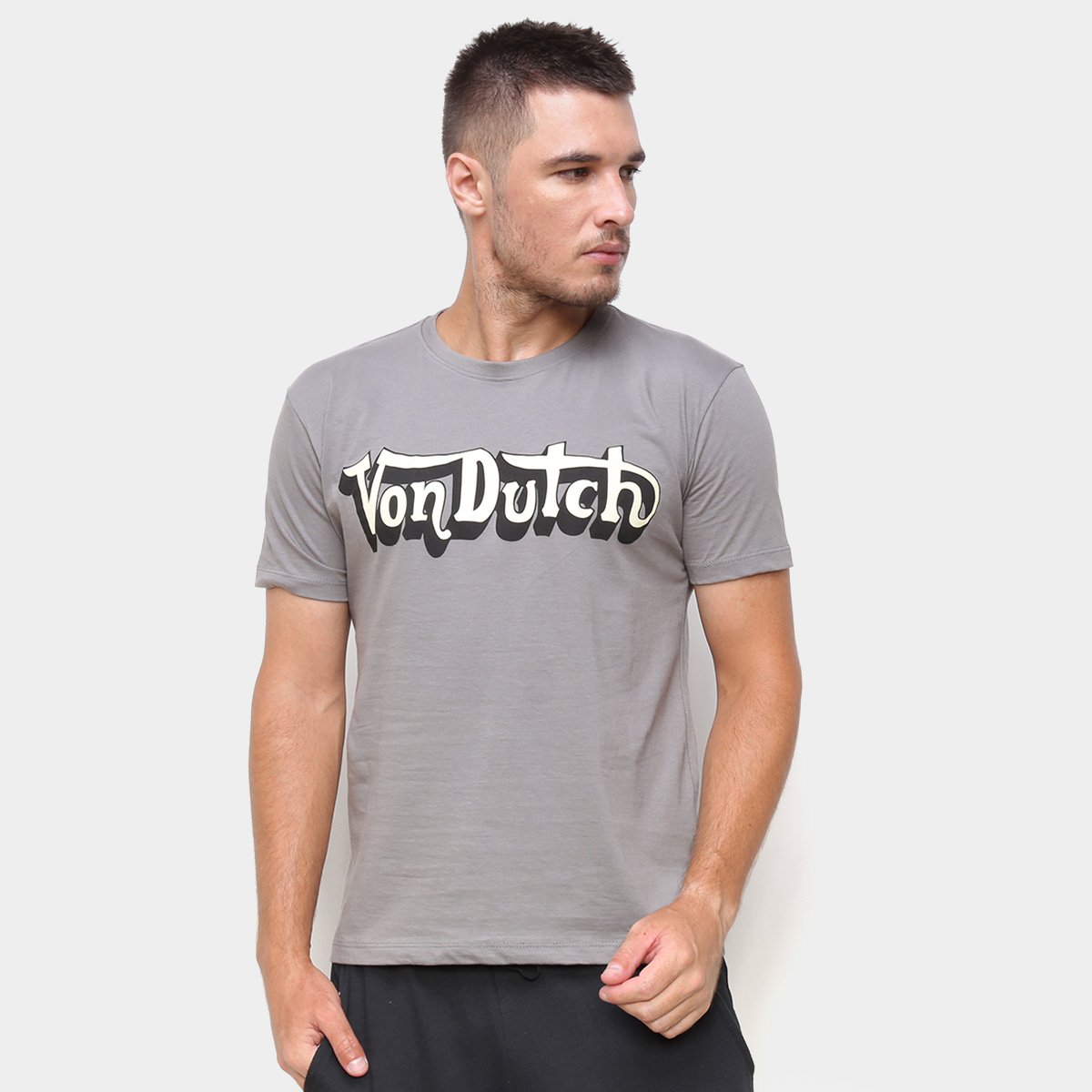 Camiseta Von Dutch Heritage Signature Masculina