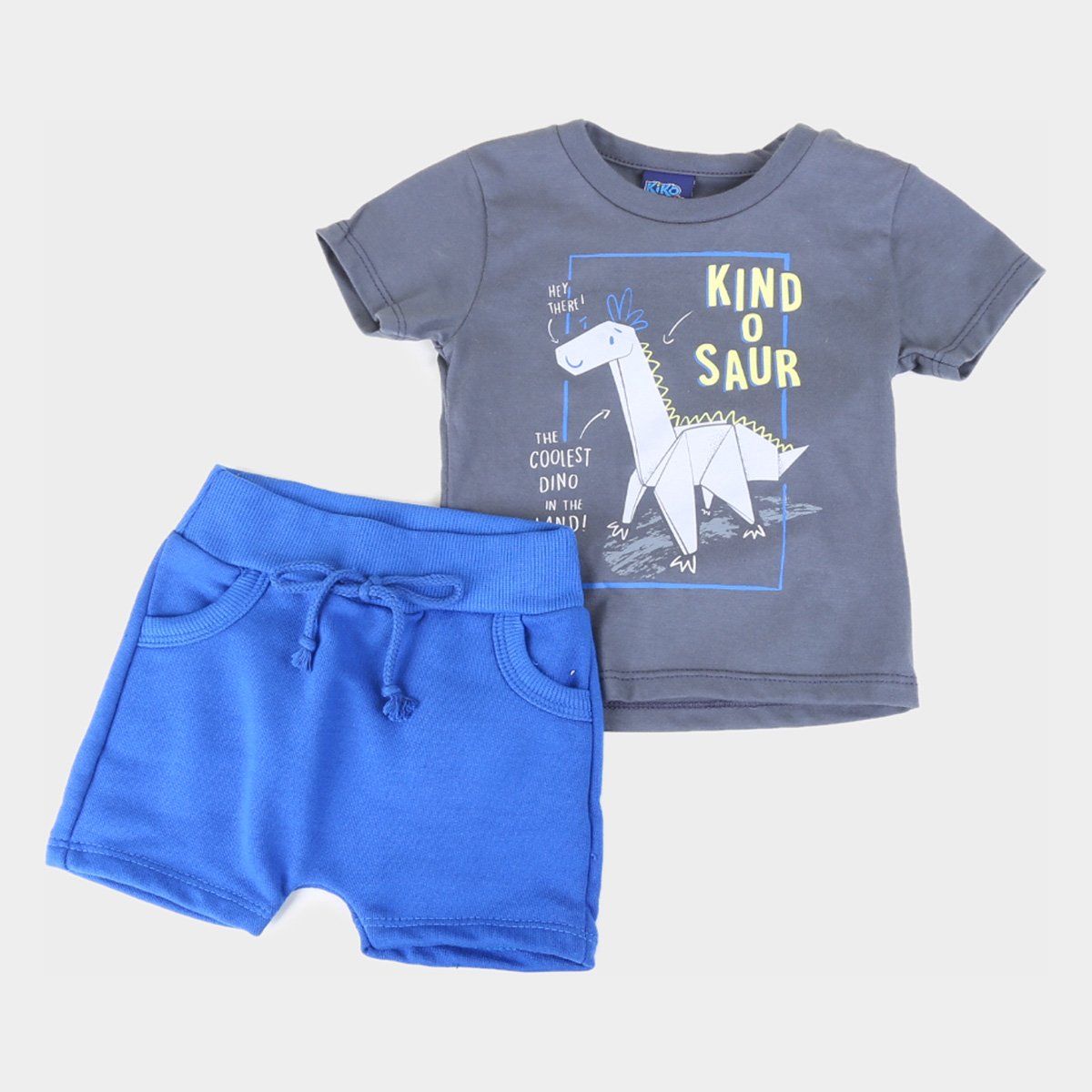 Conjunto Infantil Kiko & Kika Kind O Saur Masculino