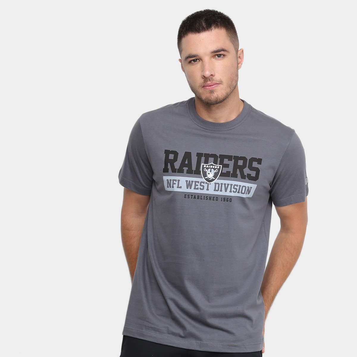 Camiseta New Era NFL Oakland Raiders Masculina