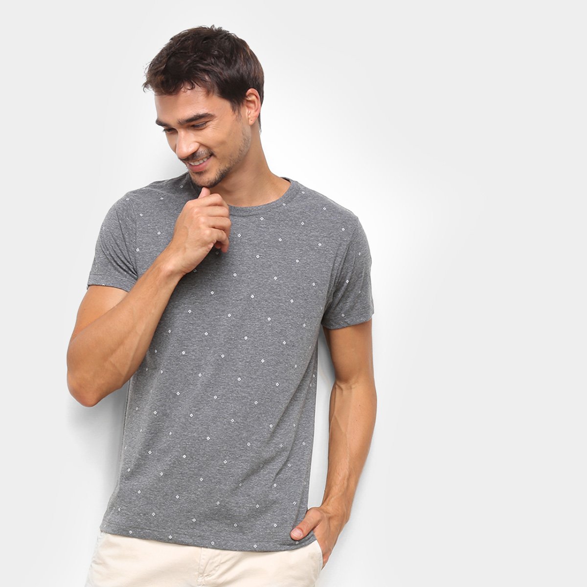 Camiseta Gajang Losango Masculina
