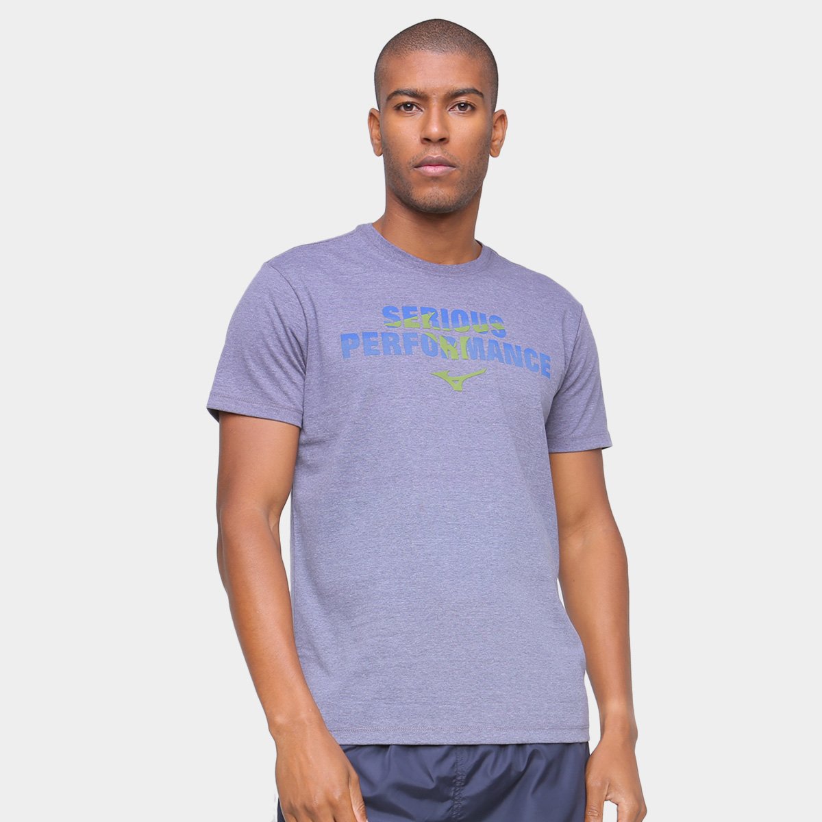 Camiseta Mizuno Graphic Serious Masculina