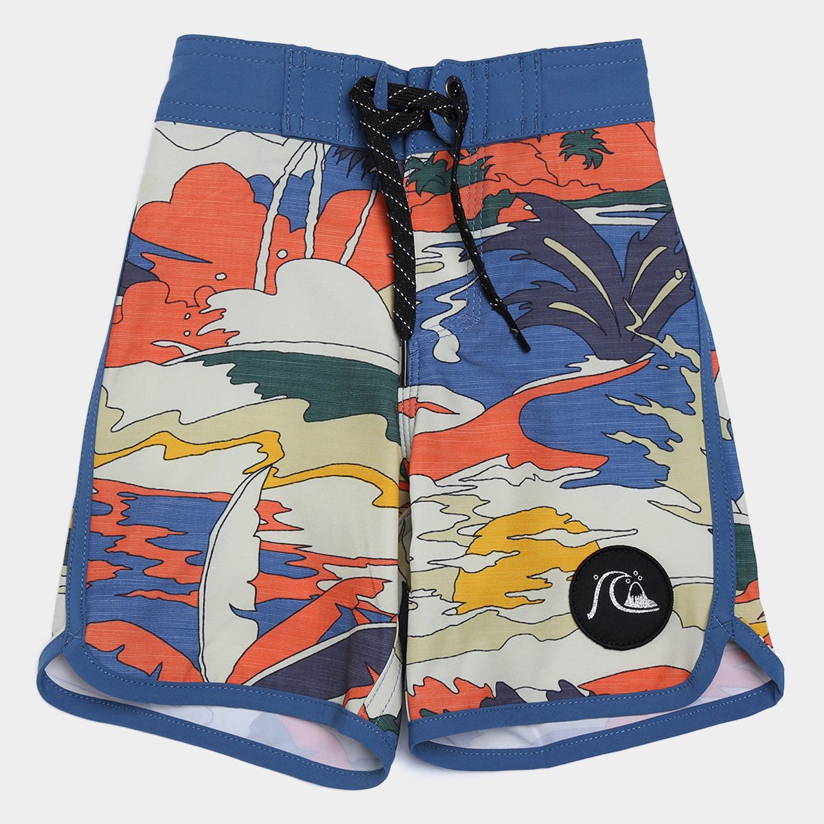 Bermuda Infantil Quiksilver Highline Feelin Fine Masculina