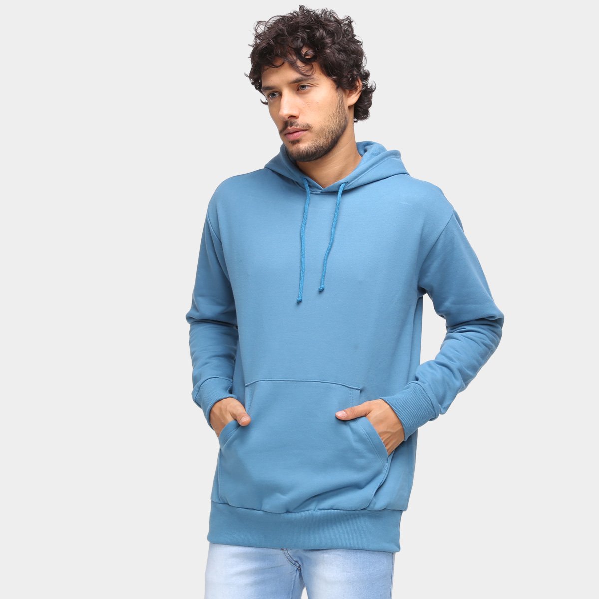Moletom Hering Capuz Bolso Canguru Masculino