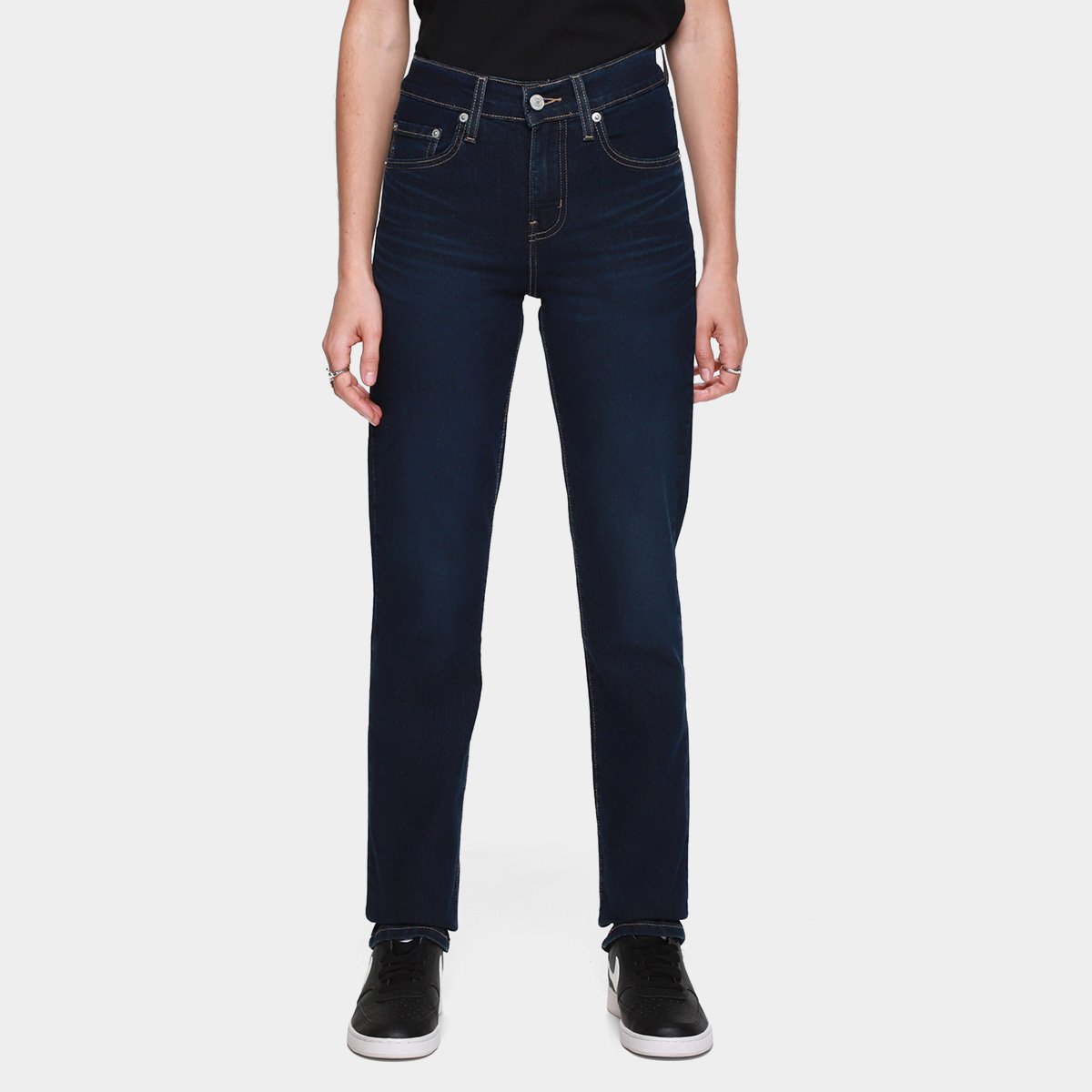 Calça Levis 724 High Rise Straight Feminina