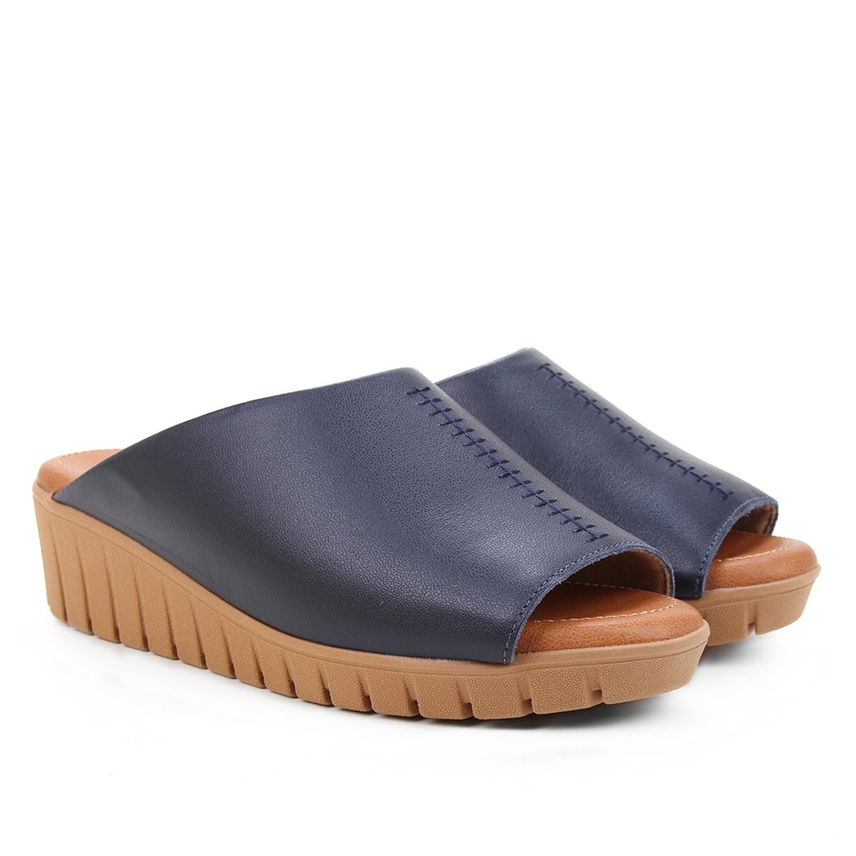 Tamanco Couro Usaflex Feminino