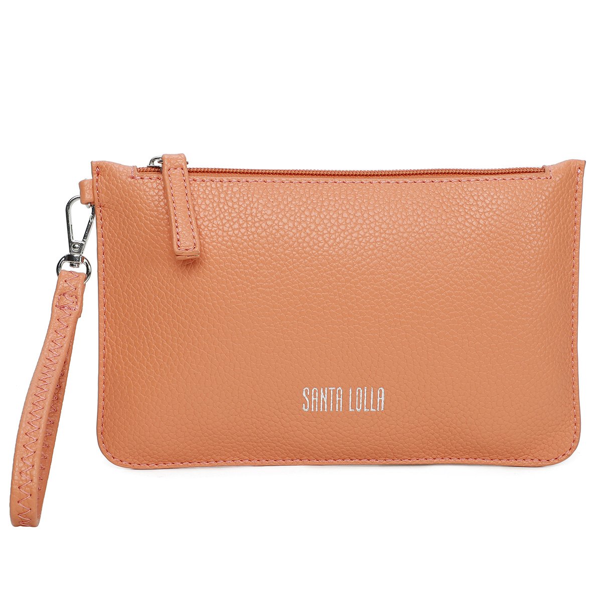 clutch santa lolla risco laranja