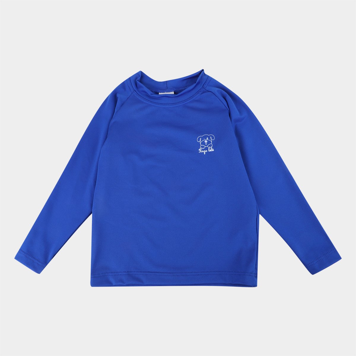 Camiseta Infantil Pingo Lelê Reglan Manga Longa Masculina