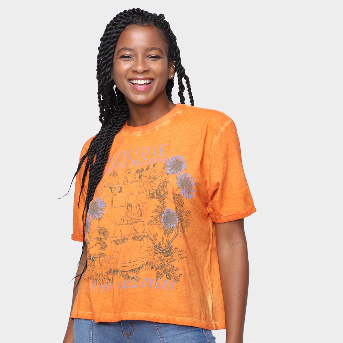 Camiseta Oh Boy Festival Lovers Feminina