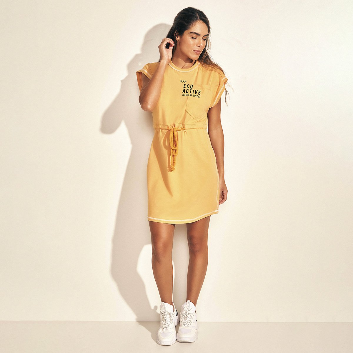 Vestido Colcci Curto Eco Active