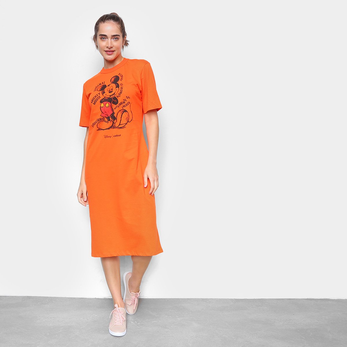 Vestido Midi Colcci Disney Mickey