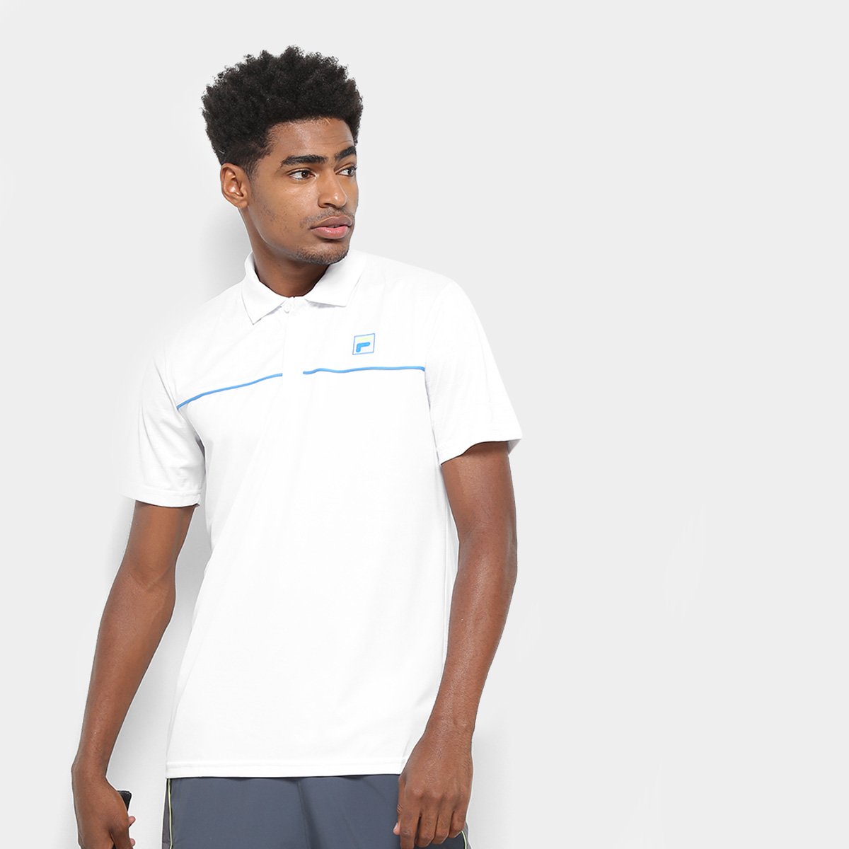 Camisa Polo Fila Square Masculina