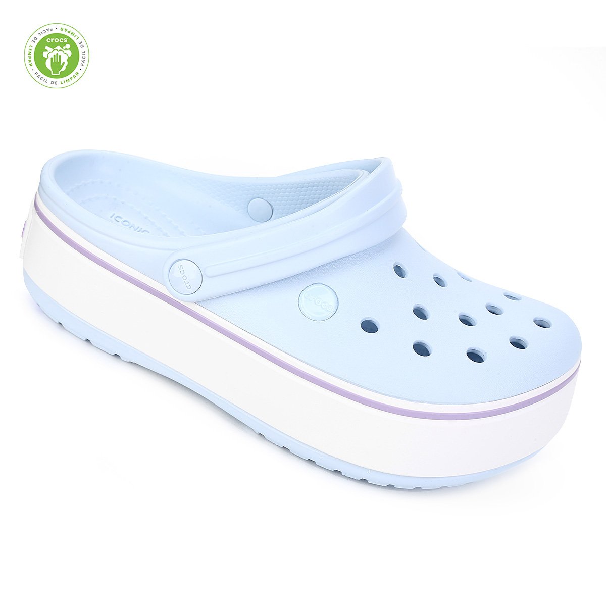 crocs crocband plataforma