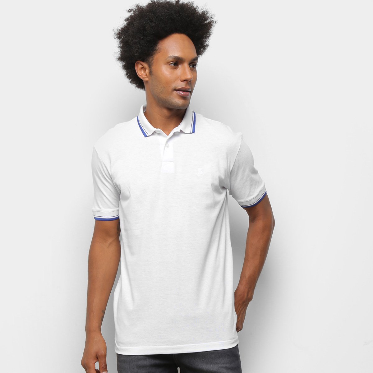 Camisa Polo Polo Wear Friso Básica Masculina