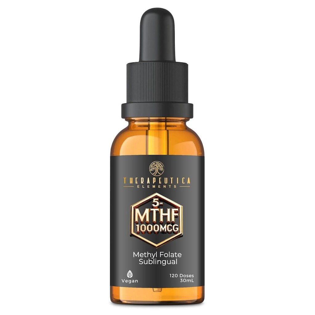 5 MTHF Metilfolato 1000Mcg Absorb Sublingual Vegan 120 Doses Therapeutica