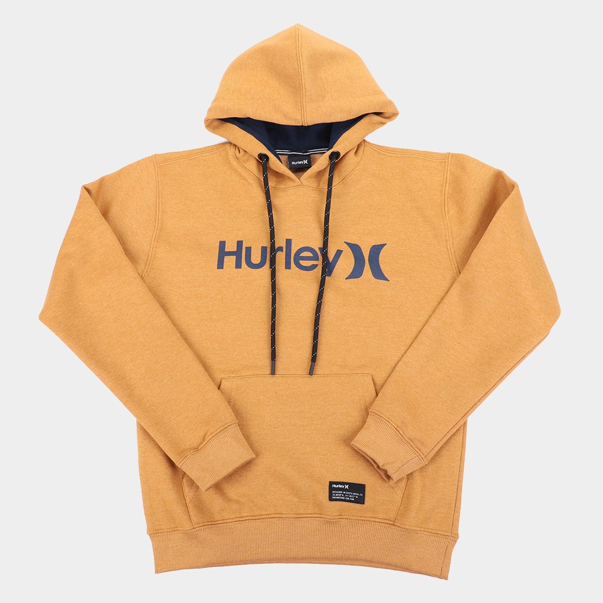 Moletom Juvenil Hurley Fechado O&O Solid Masculino