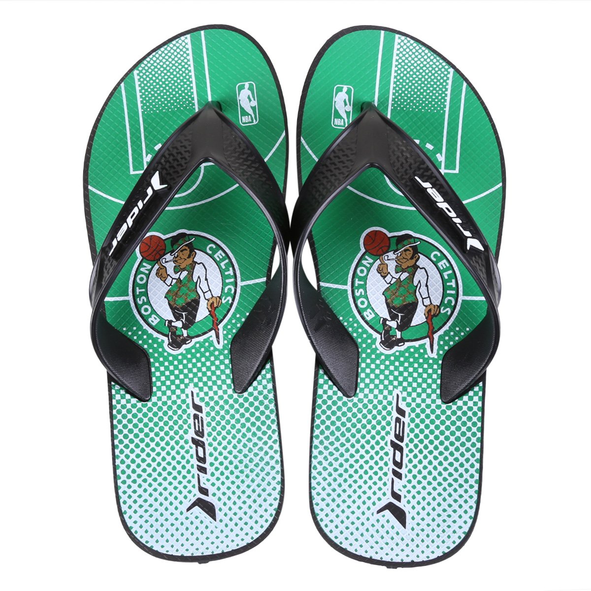 Chinelo NBA Boston Celtics Rider Street Bold Ad Masculino