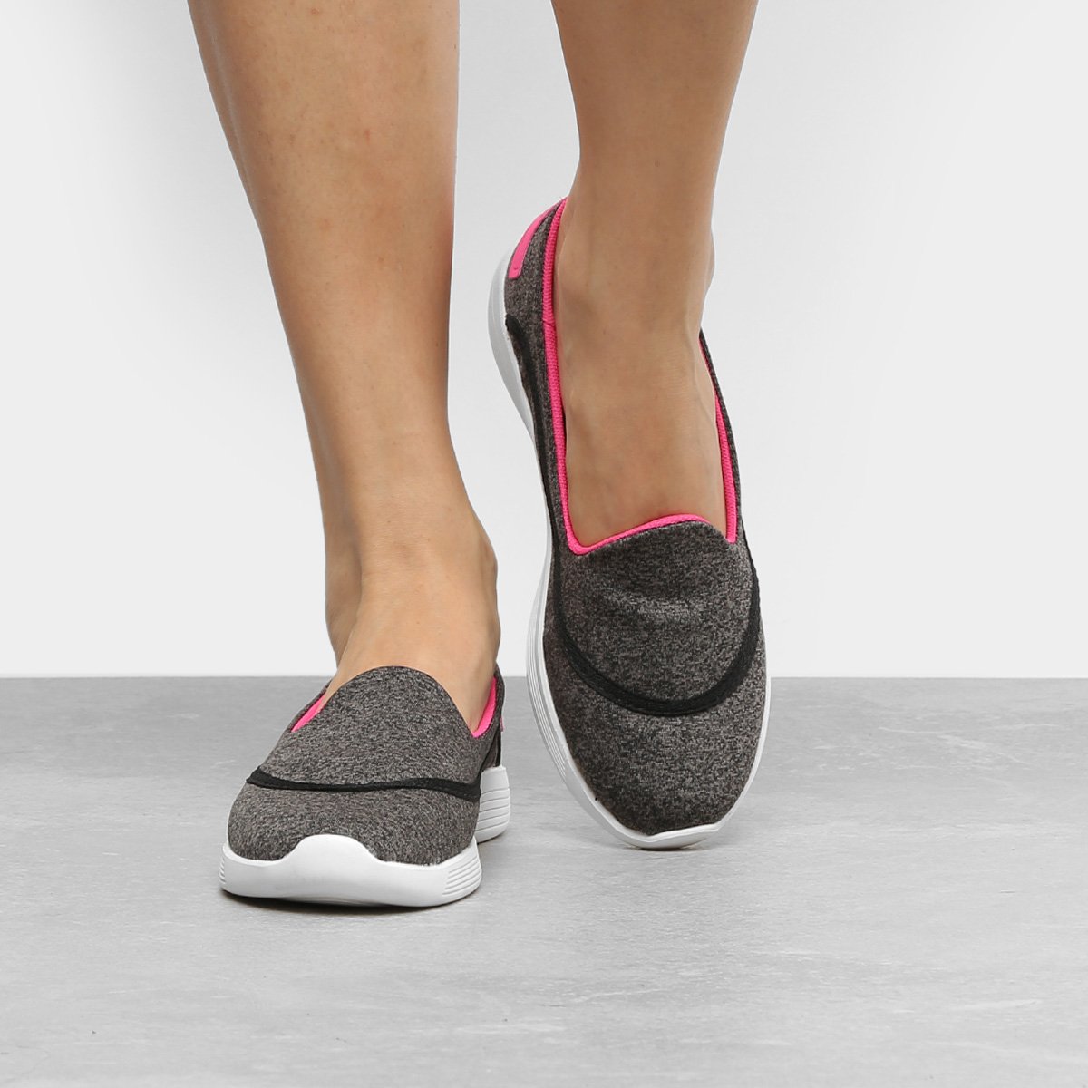 Tênis Feminino Beira Rio Active Slip On Rosa em Promoção | Ofertas na  Americanas