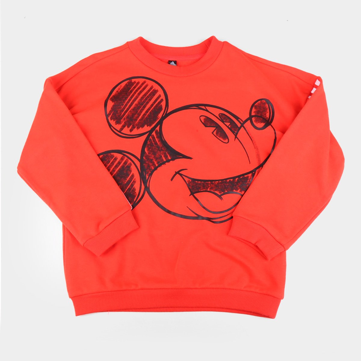 Moletom Infantil Adidas Mickey Mouse Crew Masculino