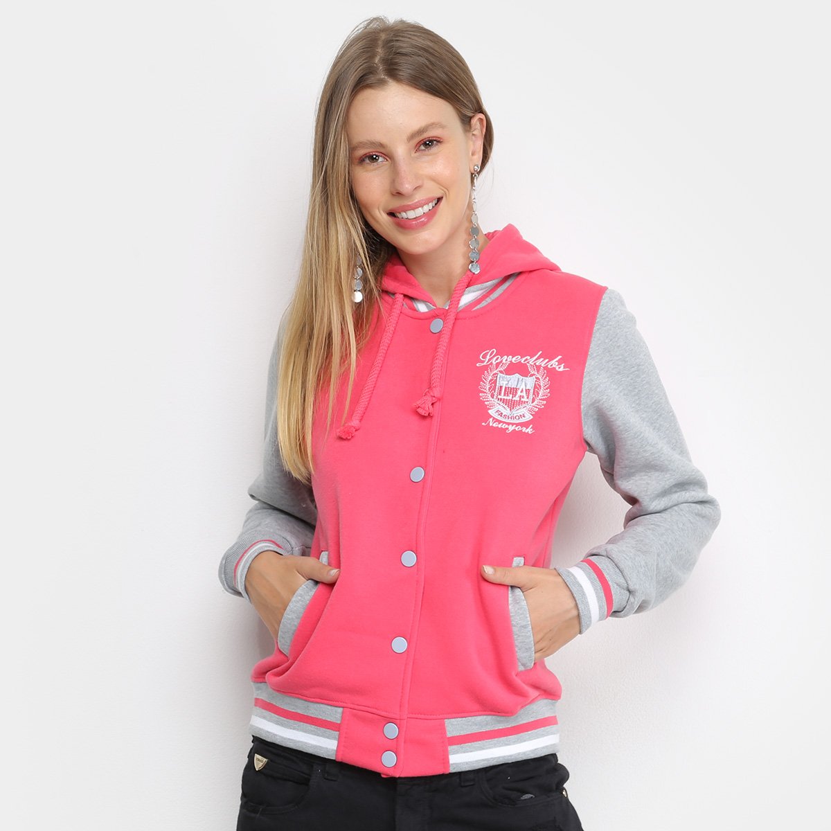 Moletom Facinelli College Capuz Feminino