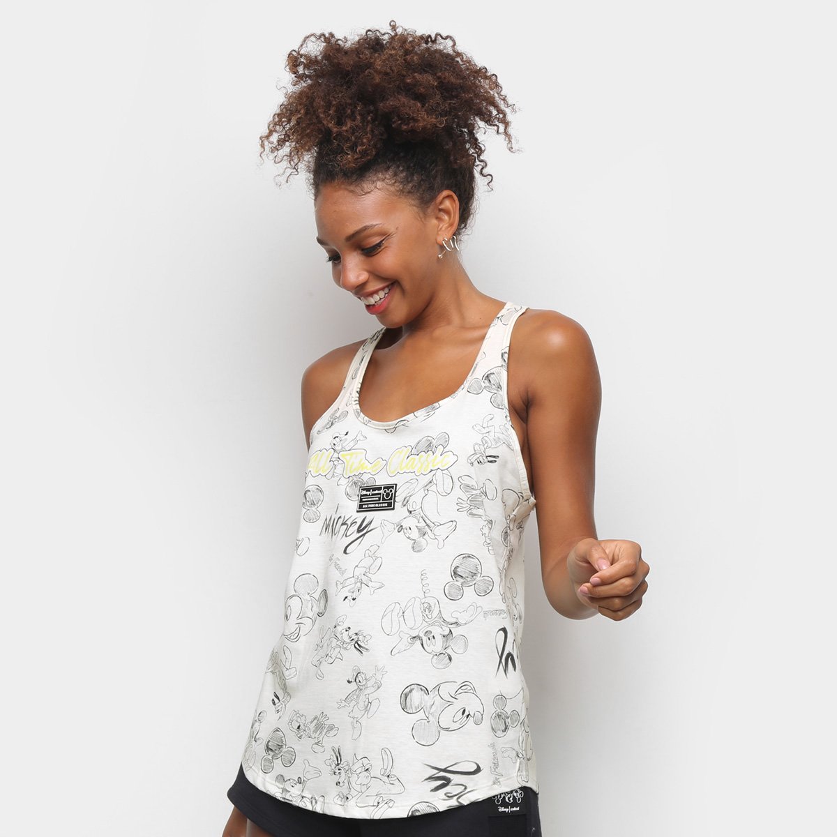 Regata Colcci Mickey Draw Feminina