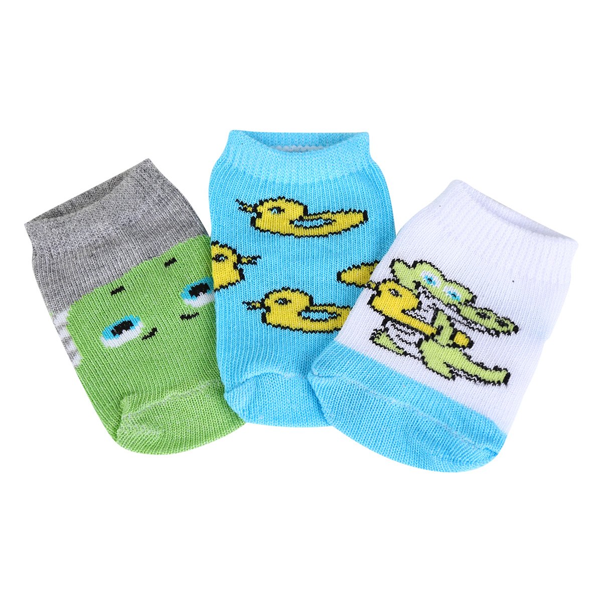 Meia Infantil Cia Da Meia 03 Pares