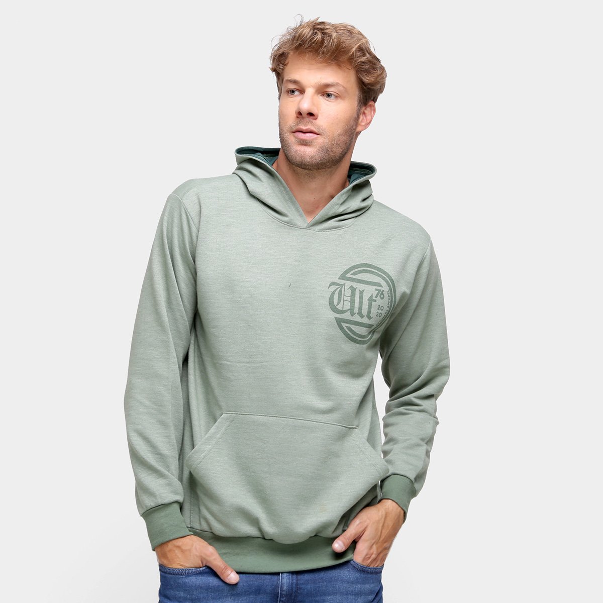 Moletom Ultimato Estampado Com Capuz Masculino