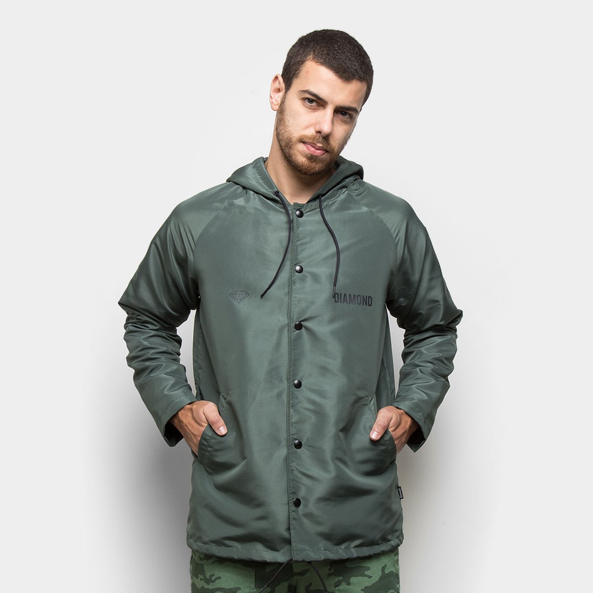 Jaqueta Diamond Radiant Lightweight Coach Masculina