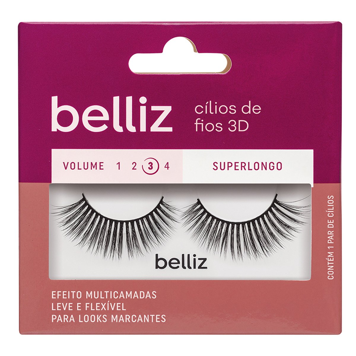 Cílios Belliz 3d 203