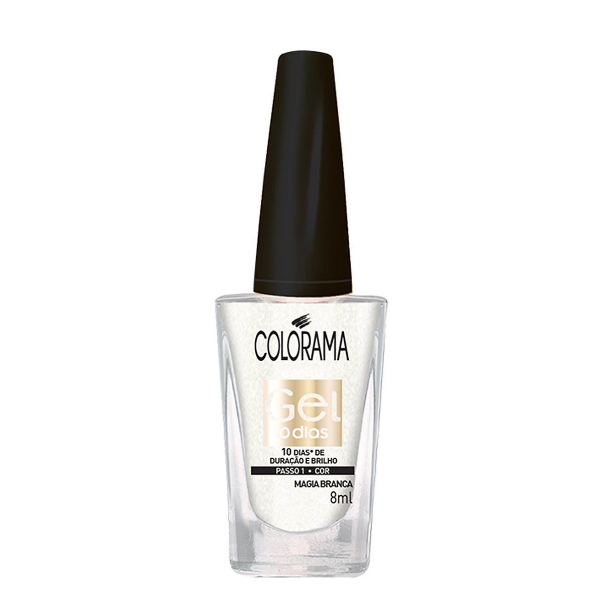 Esmalte Cremoso Colorama Gel Magia Branca