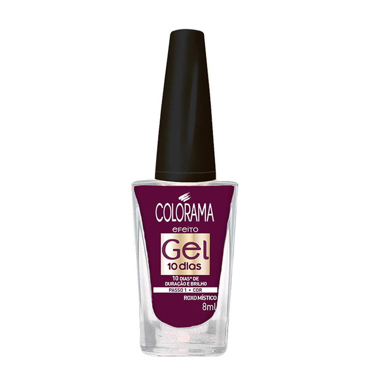 Esmalte Cremoso Colorama Gel Roxo Místico