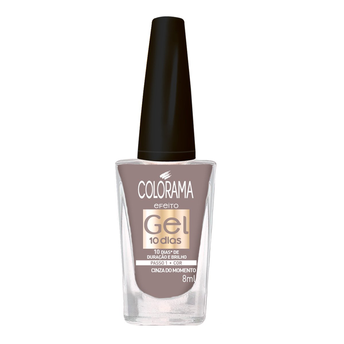 Esmalte Colorama Efeito Gel Cinza Do Momento