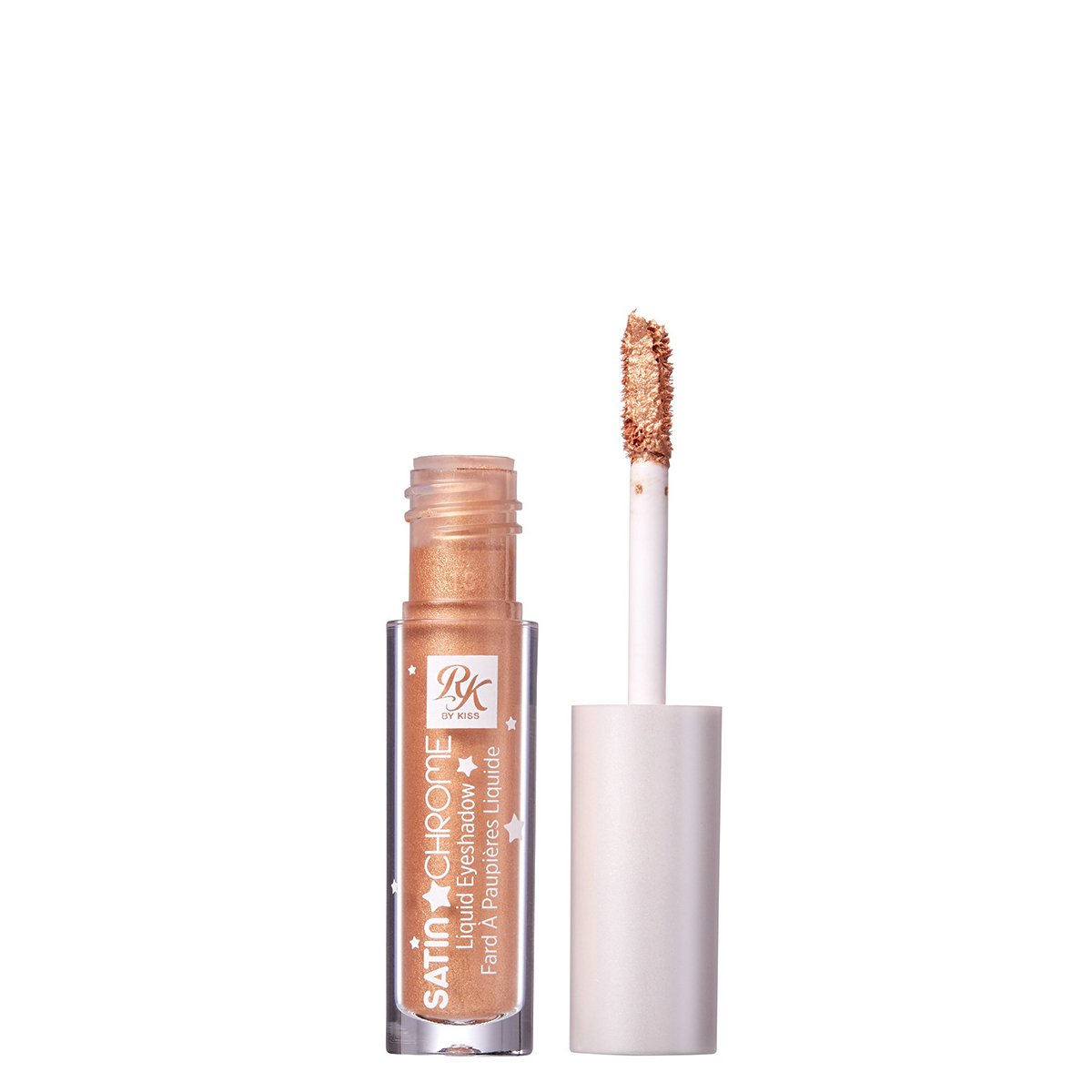 Sombra Líquida Satin Chrome cor Beige RK By Kiss