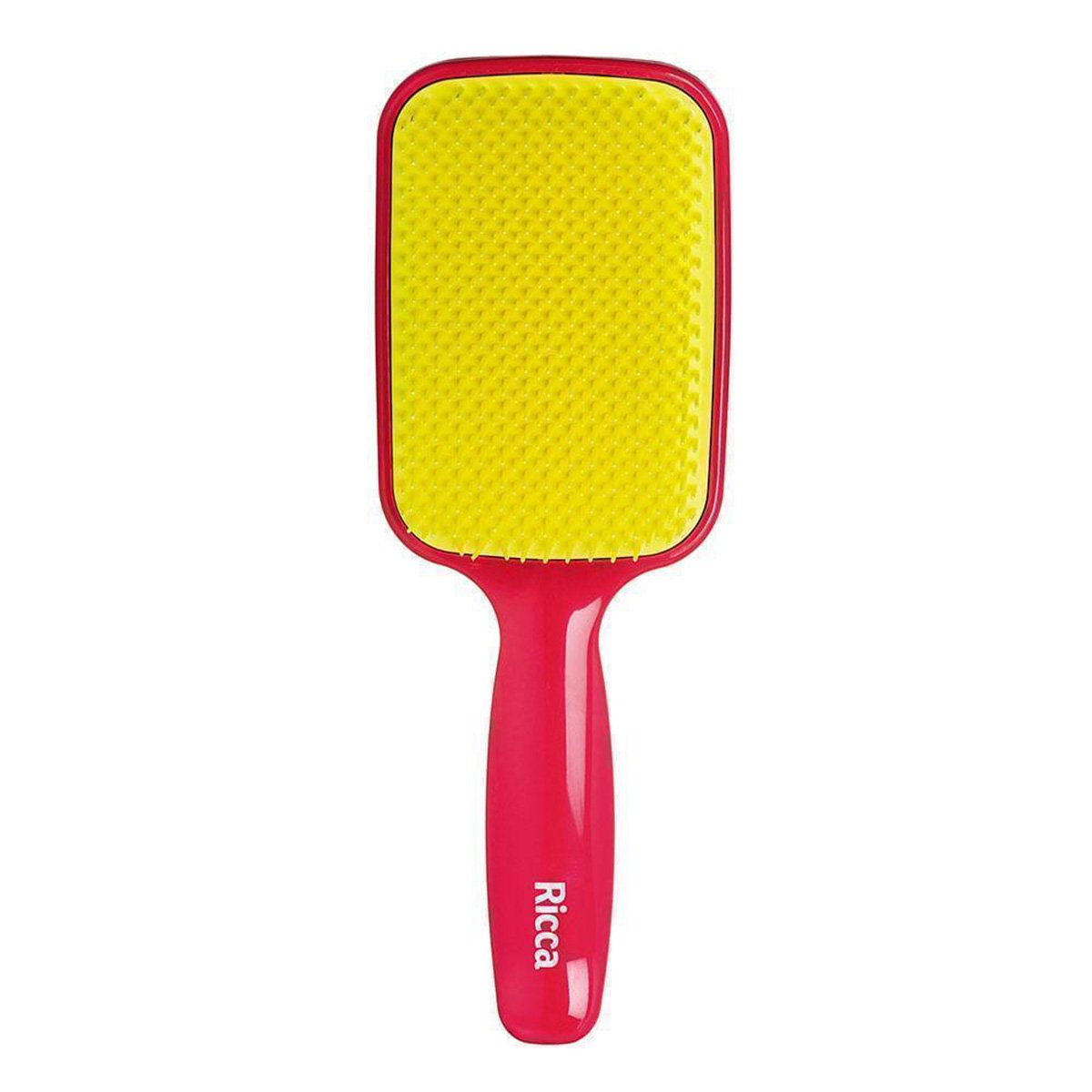 Escova de Cabelo Ricca Raquete Flex Pink