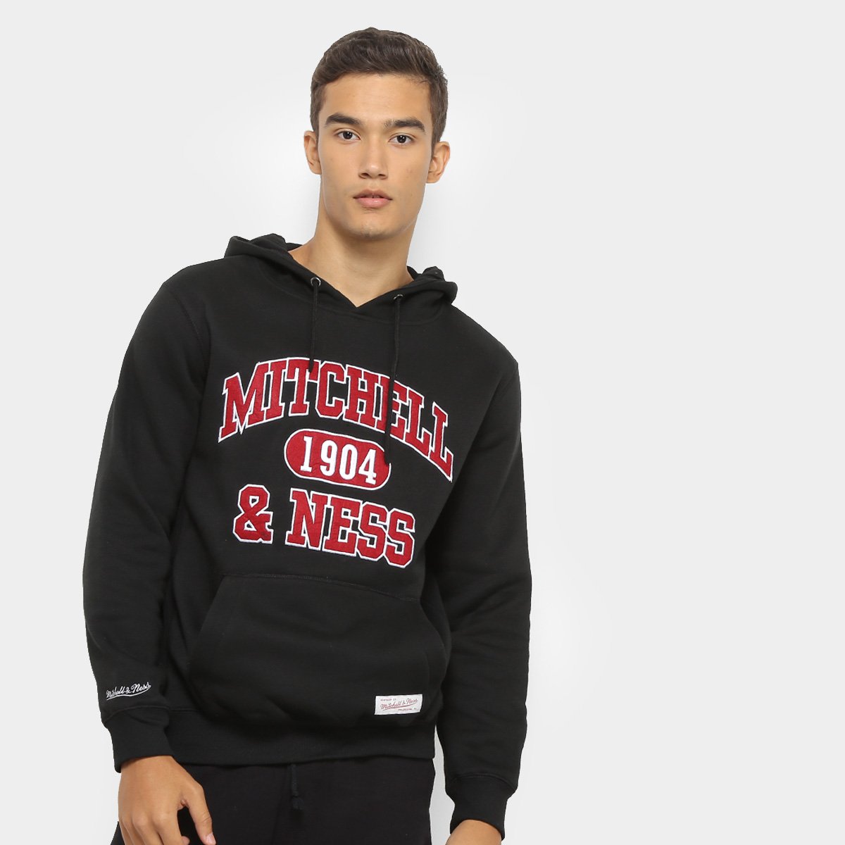 Moletom Mitchell & Ness Canguru Masculino