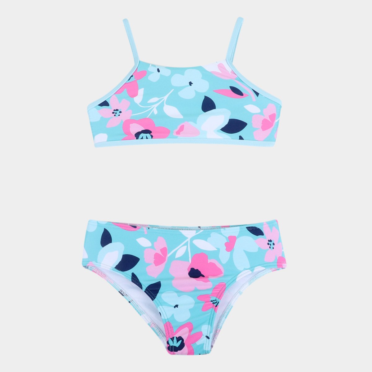 Biquíni Infantil Malwee Estampado Proteção UV 50+