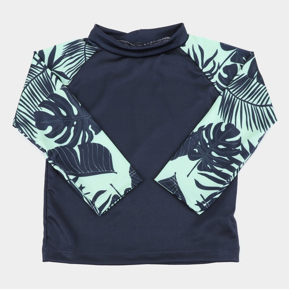 Camiseta Infantil Fakini Praia Manga Longa Proteção UV 50+ Masculina