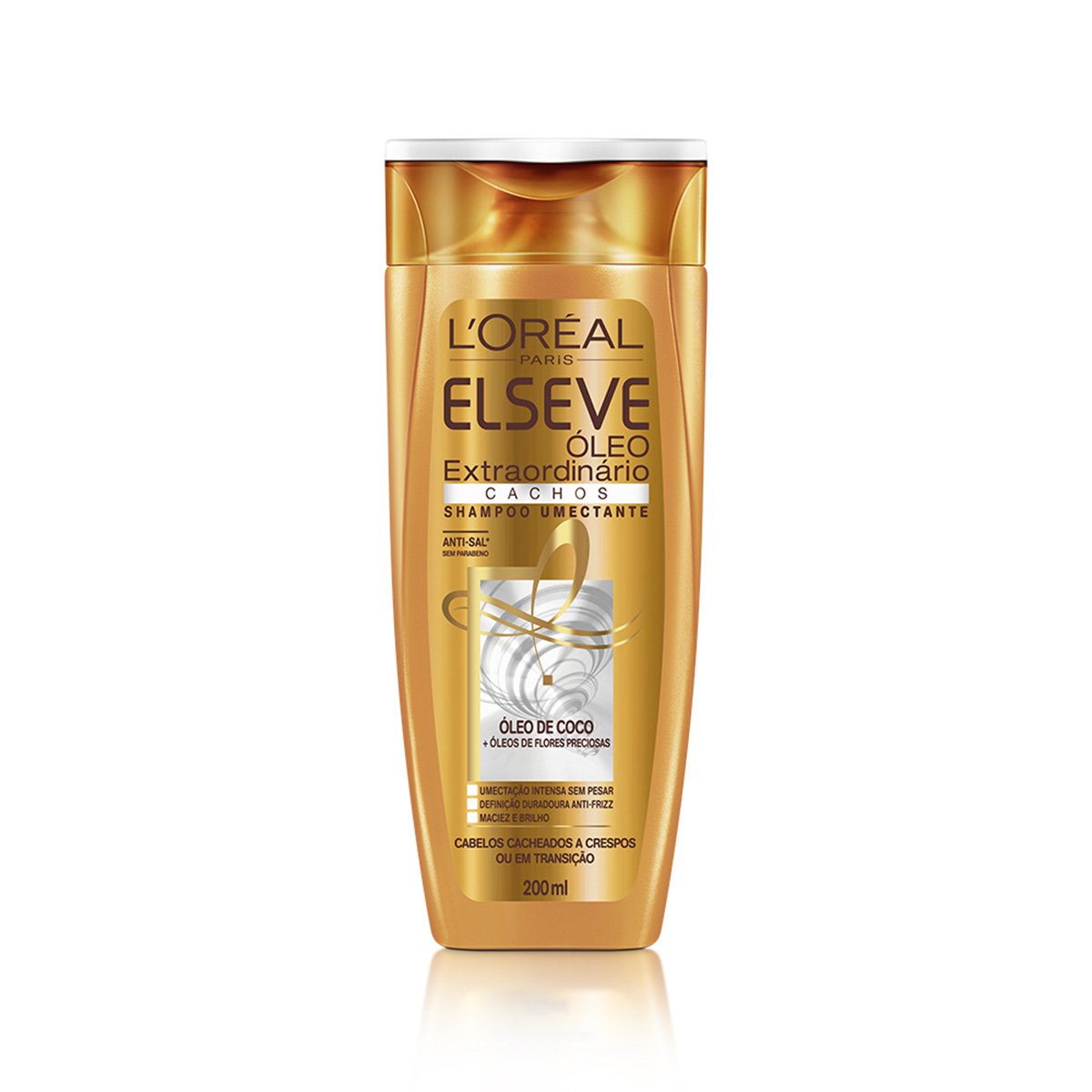 Shampoo Elseve Óleo Extraordinário Cachos 200ml