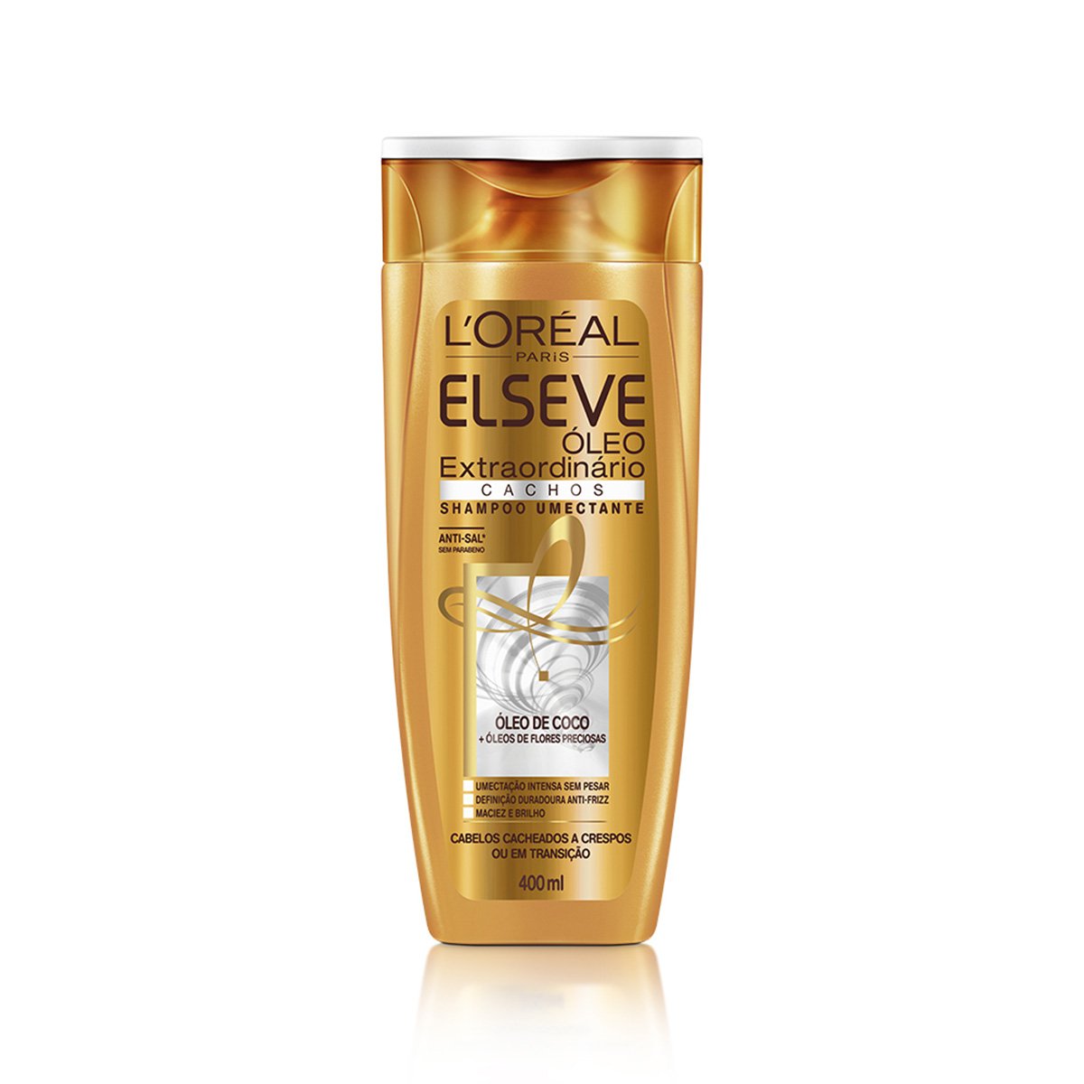 Shampoo Elseve Óleo Extraordinário Cachos 400ml