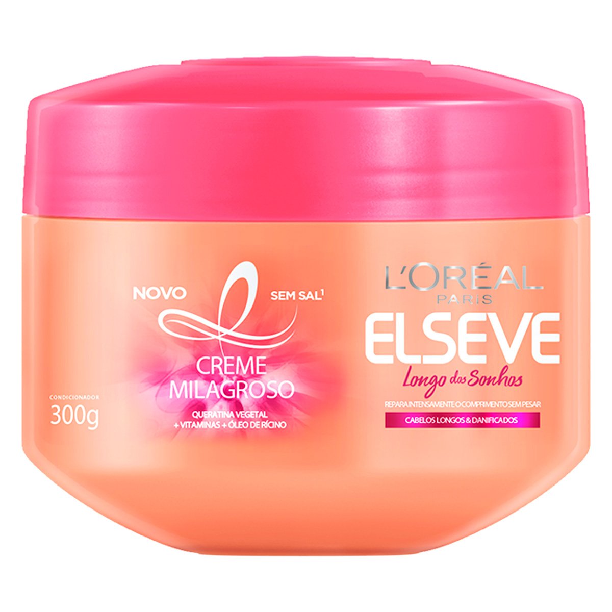 Creme de tratamento Elseve Longo dos Sonhos L'Oréal Paris 300ml