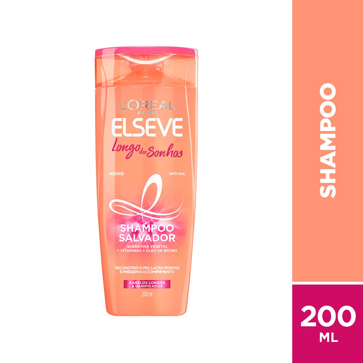 Shampoo Elseve Longo dos Sonhos L'Oréal Paris 200ml