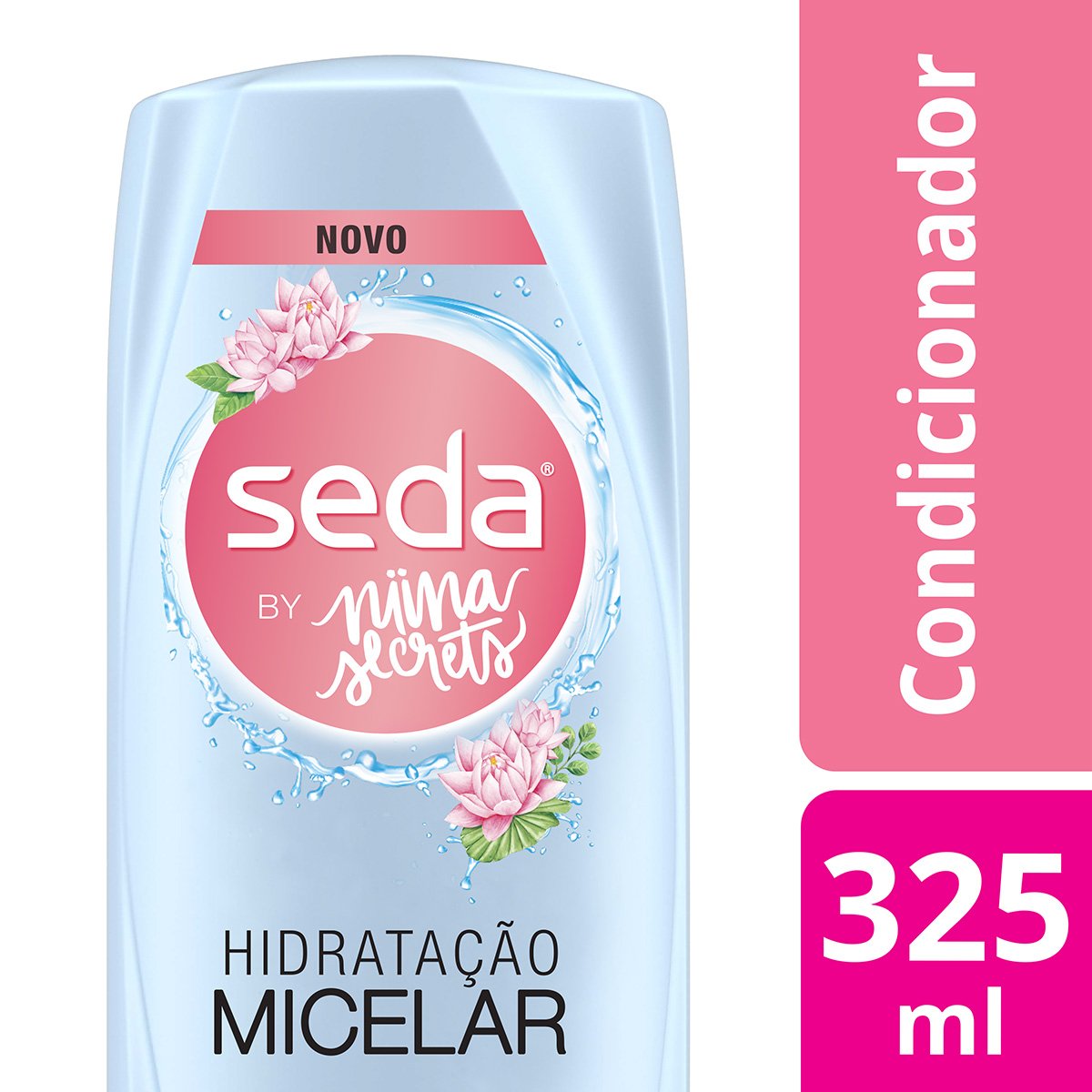 Condicionador Seda Limpeza Micelar by Niina Secrets 325ml