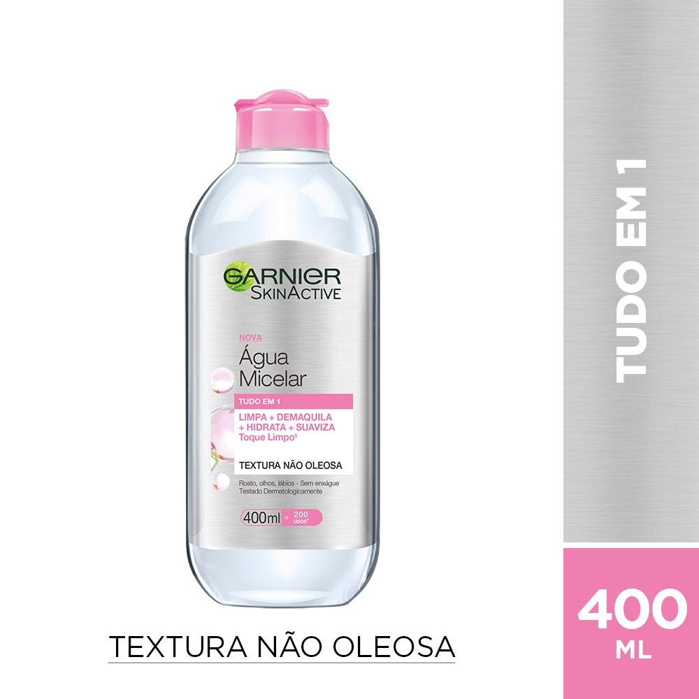 Água Micelar Garnier Skin Tudo Em 1 - 400ml