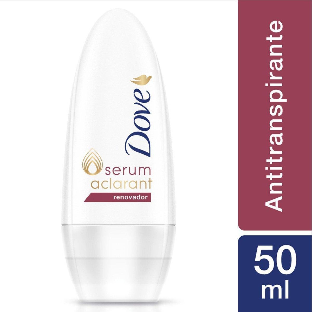 Desodorante Dove Roll-On Antitranspirante Renovador Feminino 50ml