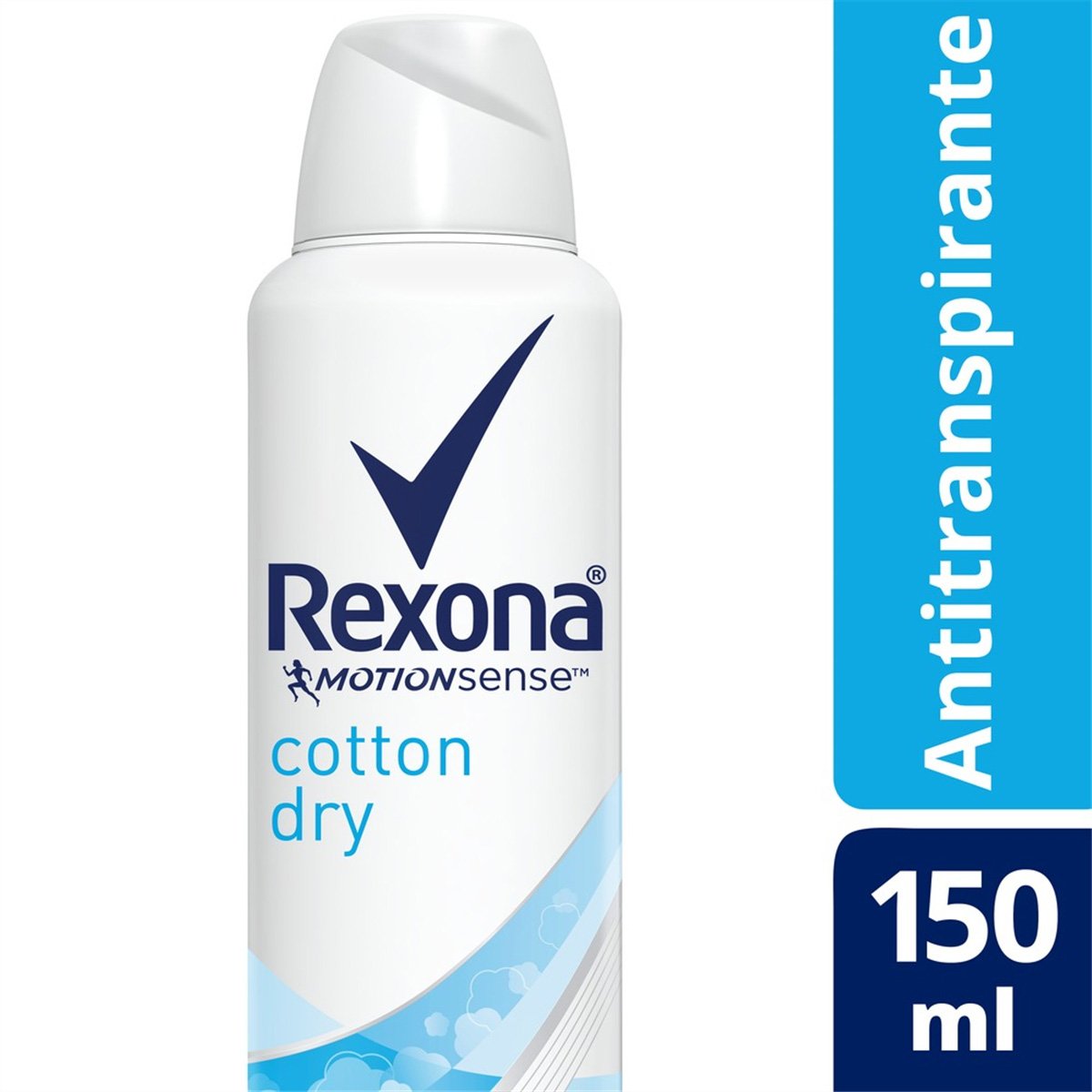 Desodorante Rexona Cotton Dry 48 horas Aerosol Feminino 150ml