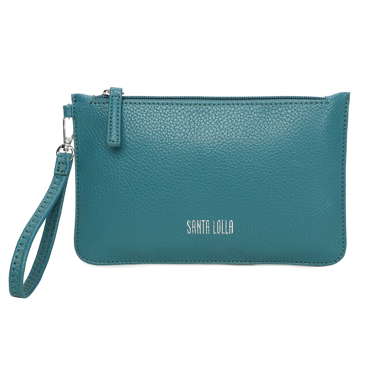 clutch santa lolla textura vermelha