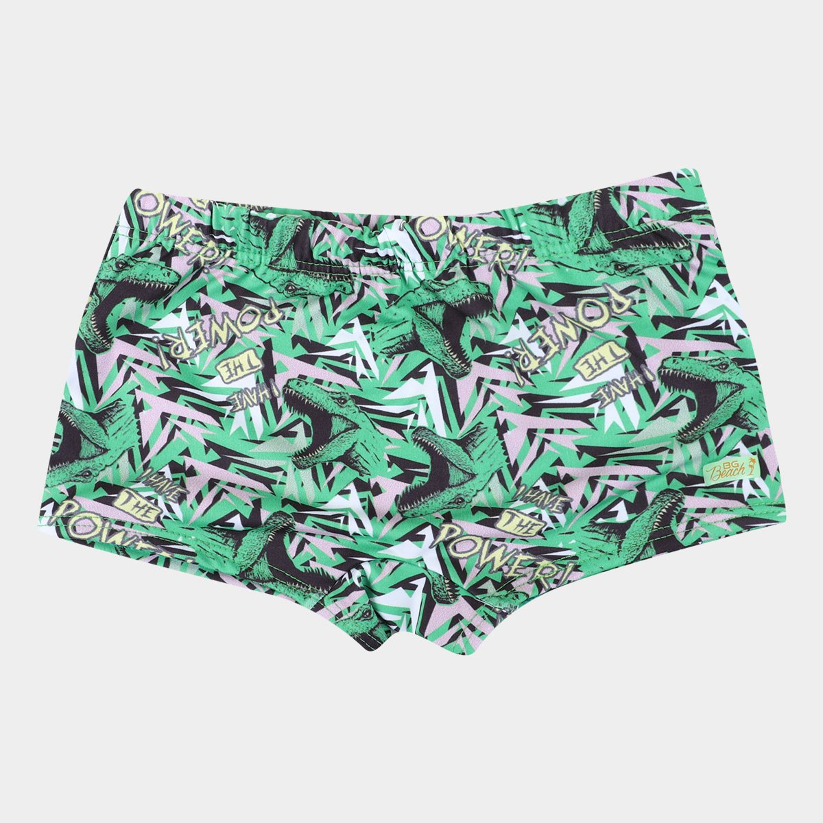 Sunga Boxer Infantil Boca Grande Estampada C/ Proteção UV 50+